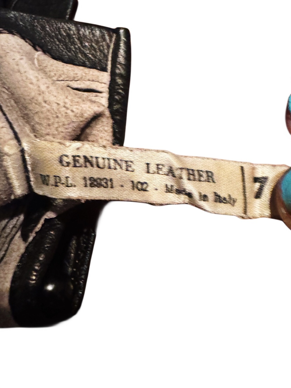 Vintage Women’s Genuine Leather Driving Gloves, Made in Italy - Circa 1940-1950 - Picture 5 of 10